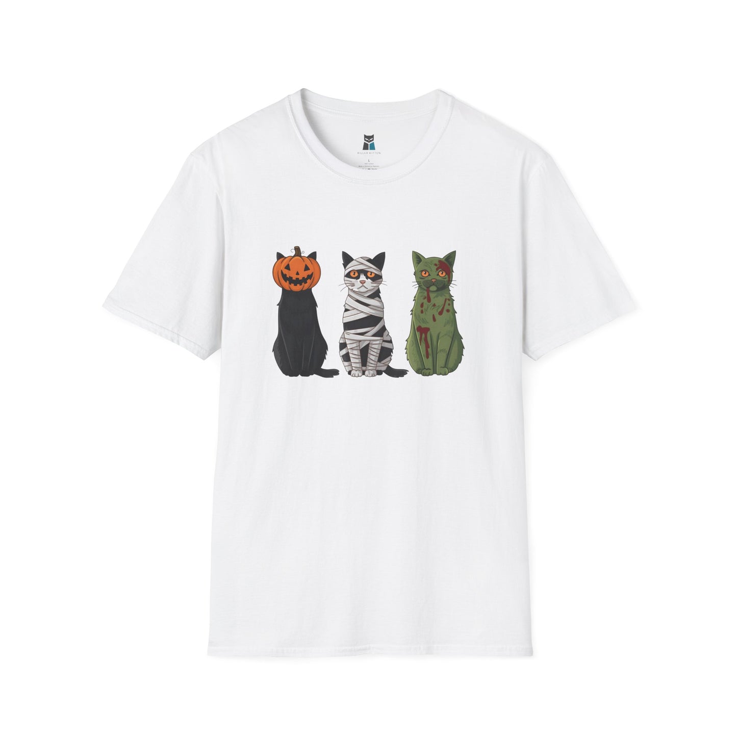 Spooky Cats Halloween T-Shirt