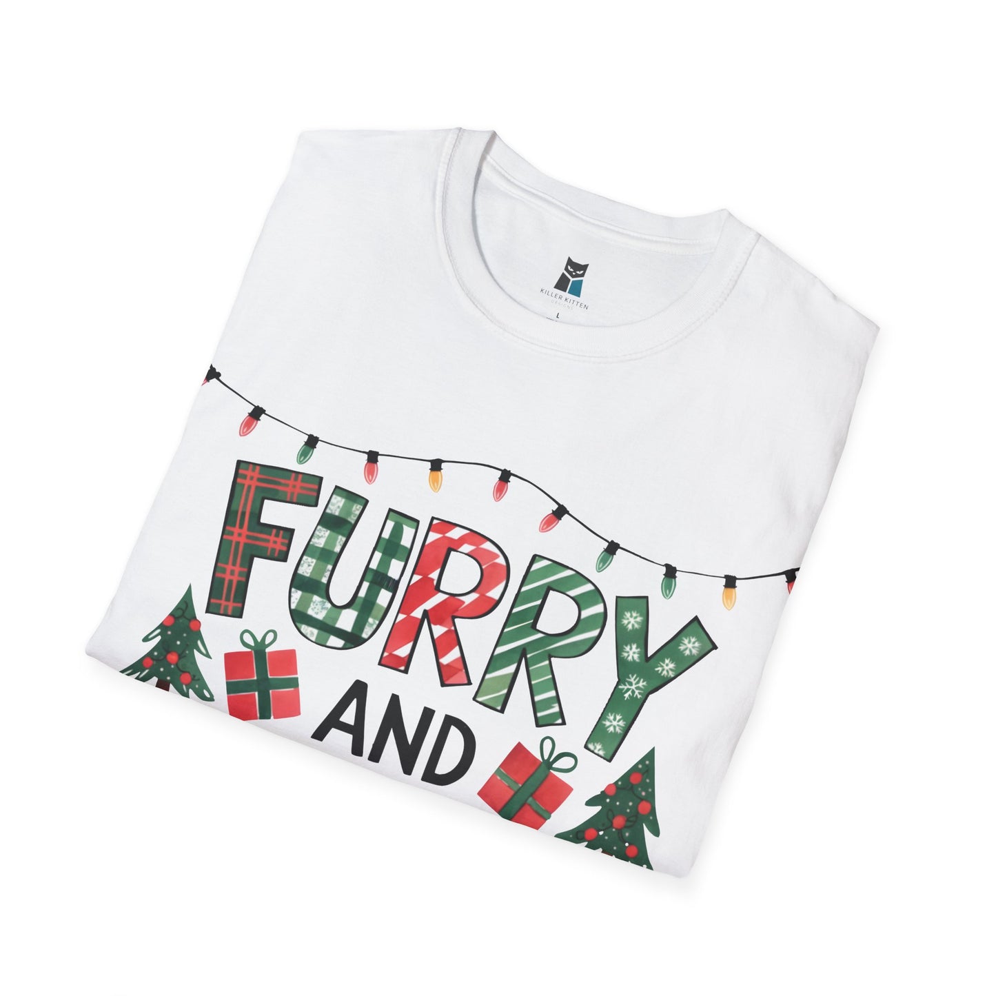 Furry and Bright Christmas T-Shirt