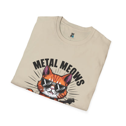 Metal Meows Purrfect Riffs T-Shirt