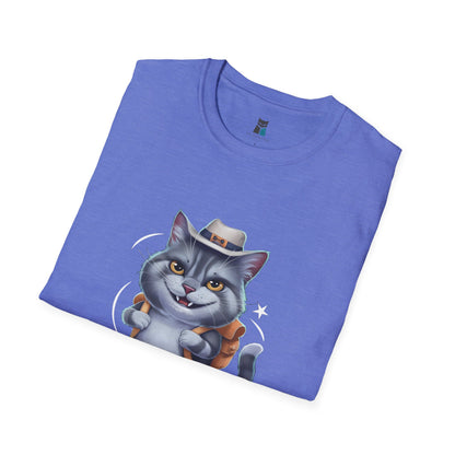 Hiker by Day, Cat Cuddler by Night T-Shirt