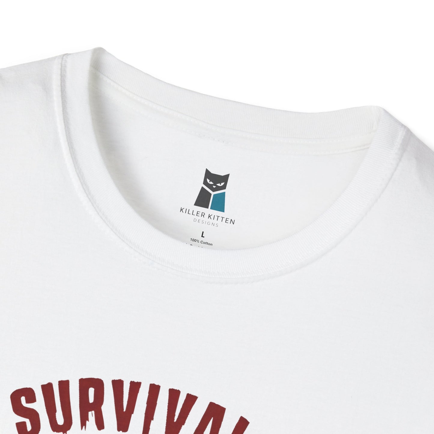 Zombie Apocalypse Survival Cat T-Shirt