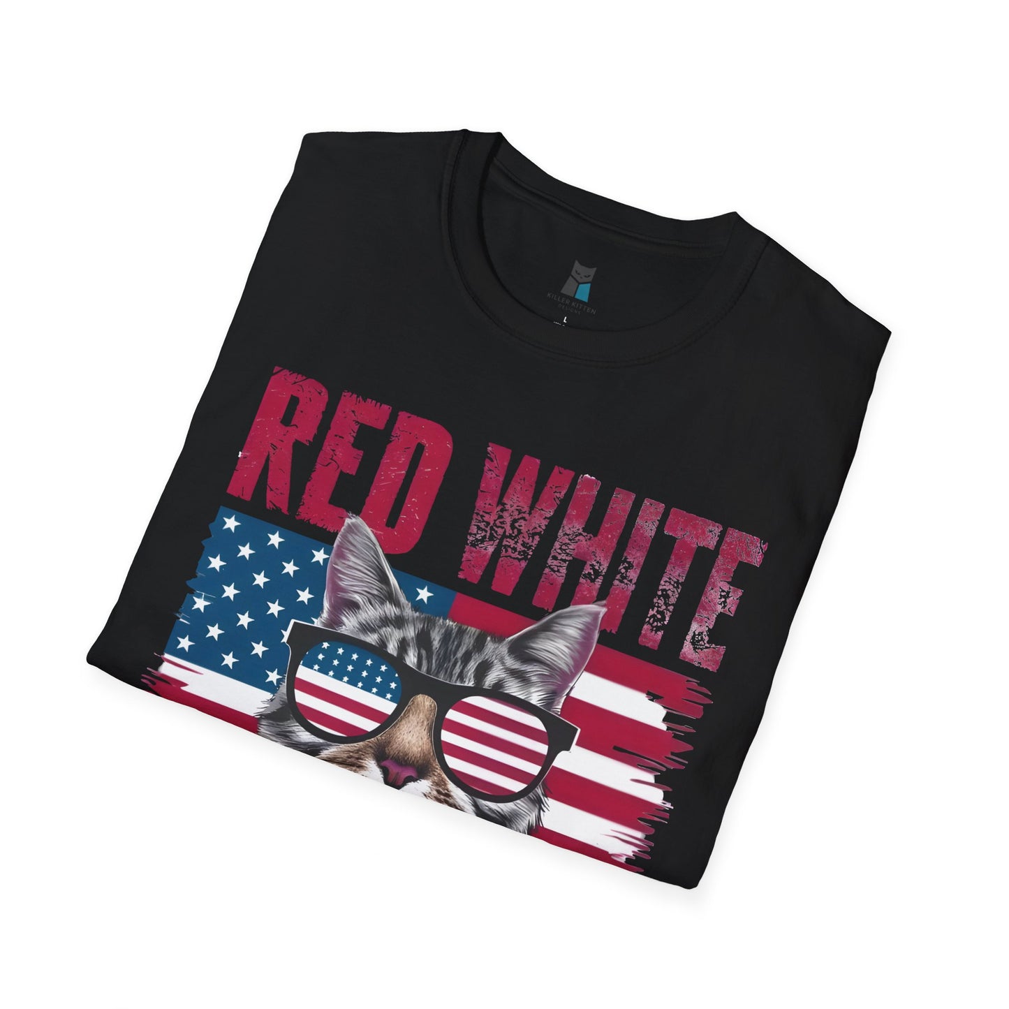 Red, White, and Meow: Show Your Patriotism T-Shirt