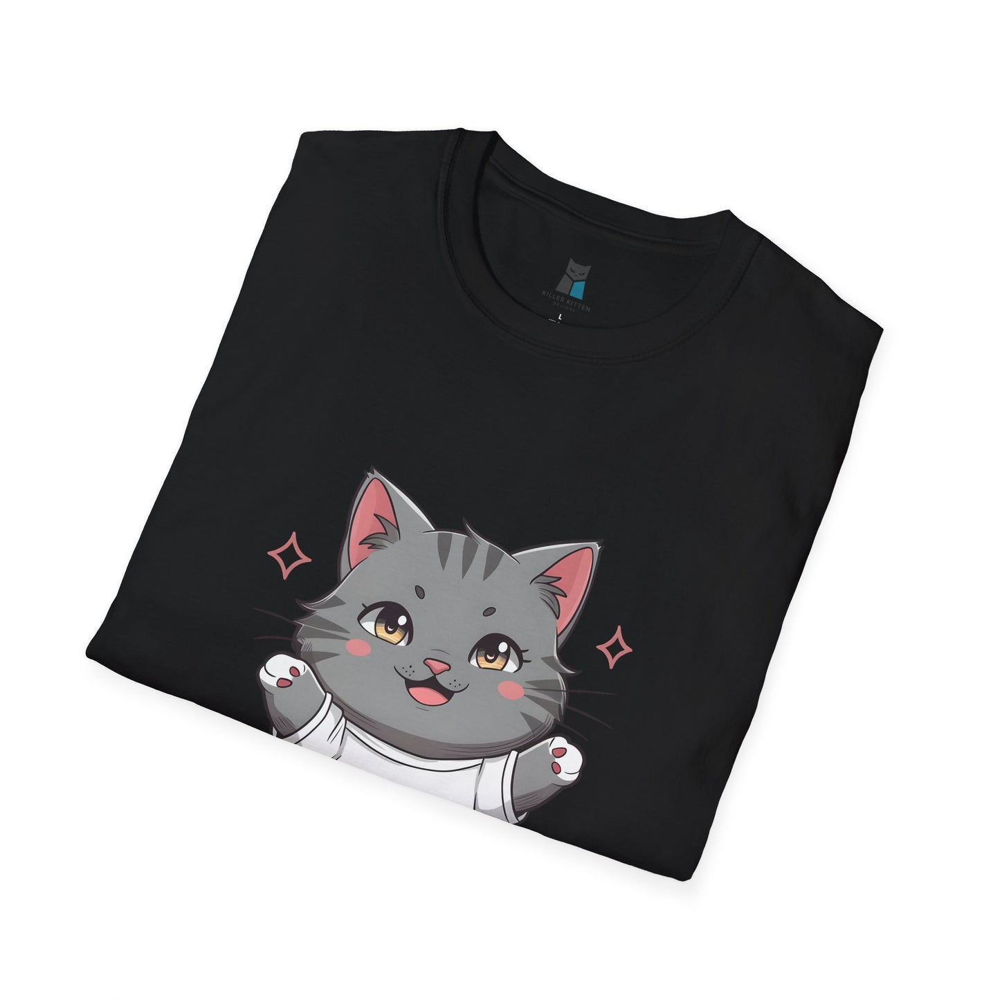 Kawaii Jutsu Cat Anime T-Shirt