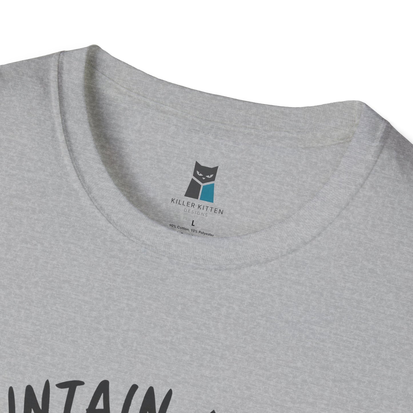 Mountain Views & Purrfect Adventures Cat Hiking T-Shirt