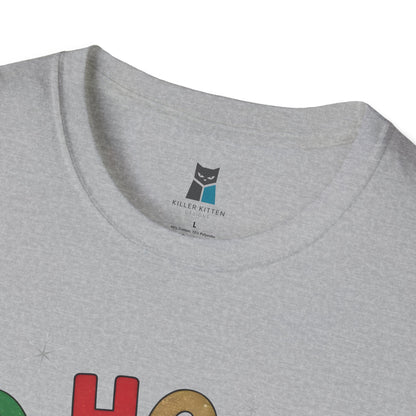 Festive “Santa Claws” Cat Christmas T-Shirt