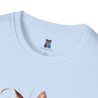 Hawk Tuah Meme Cat T-Shirt - Purrfectly Funny for Cat Lovers