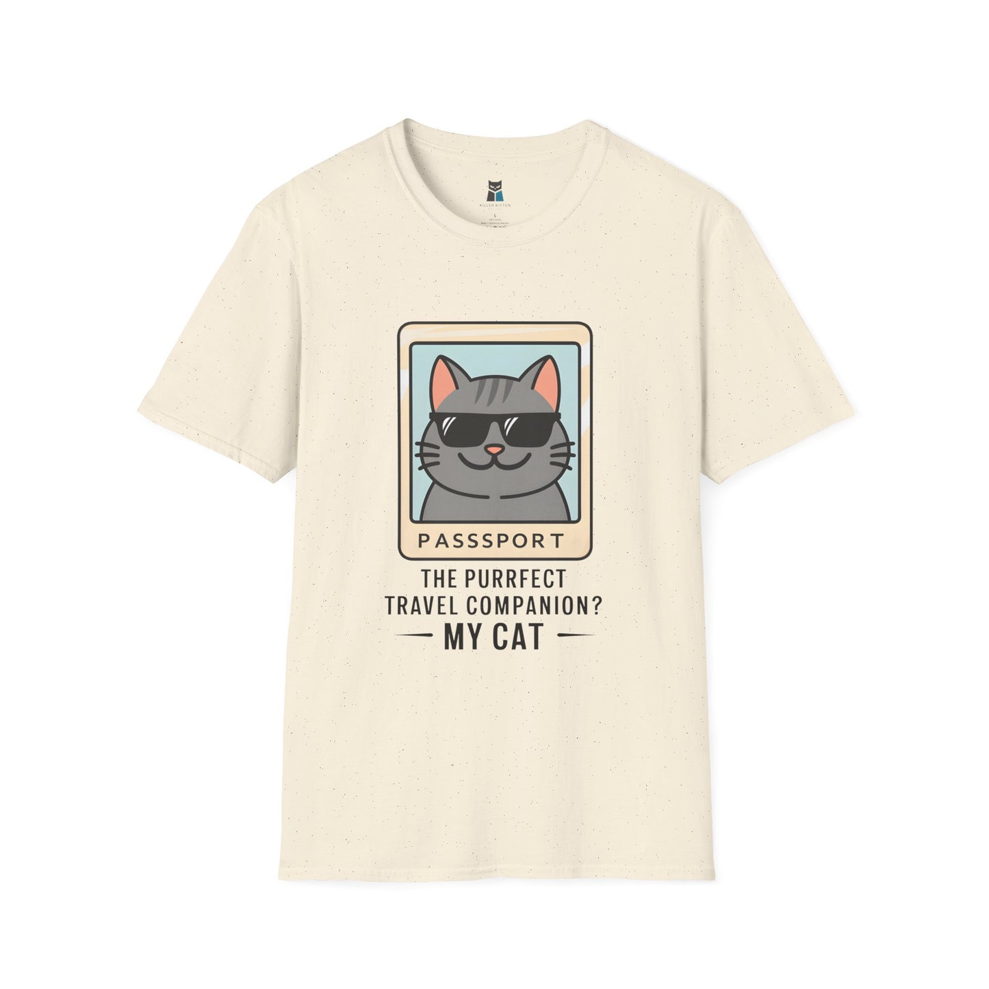 The Purrfect Travel Companion Cat T-Shirt