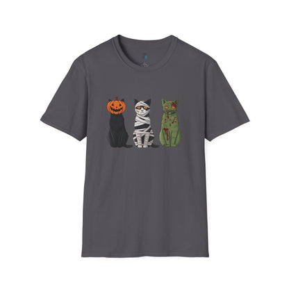 Spooky Cats Halloween T-Shirt