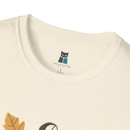 Pumpkin Spice & Purrfect Weather Cozy Fall Vibes Cat T-Shirt