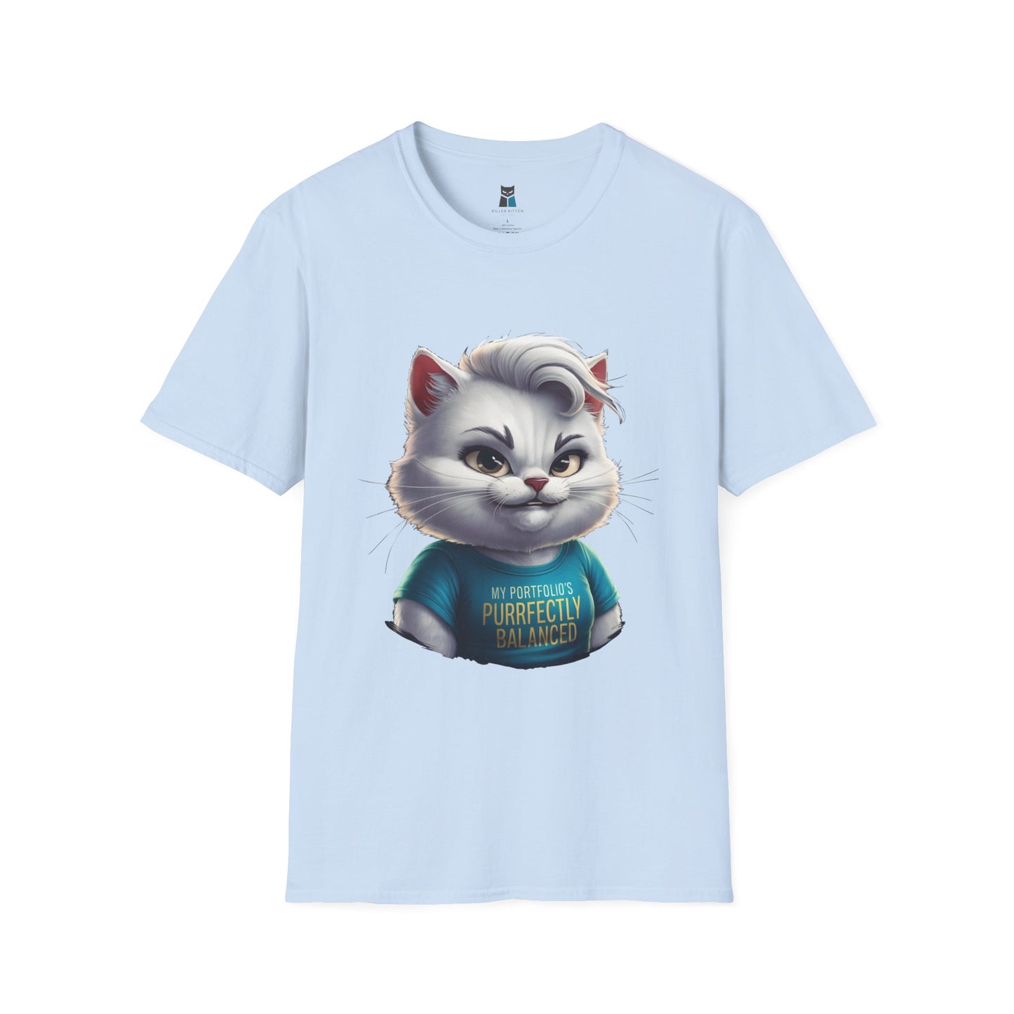 My Portfolio’s Purrfectly Balanced Crypto Cat T-Shirt