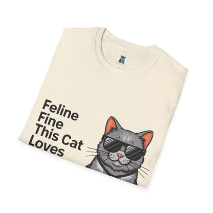 Feline Fine Crypto Cat T-Shirt