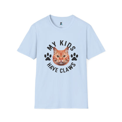 My Kids Have Claws Purrfect Cat Mom T-Shirt