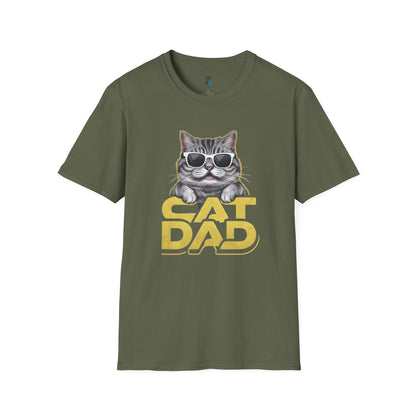 Cool Cat Dad T-Shirt