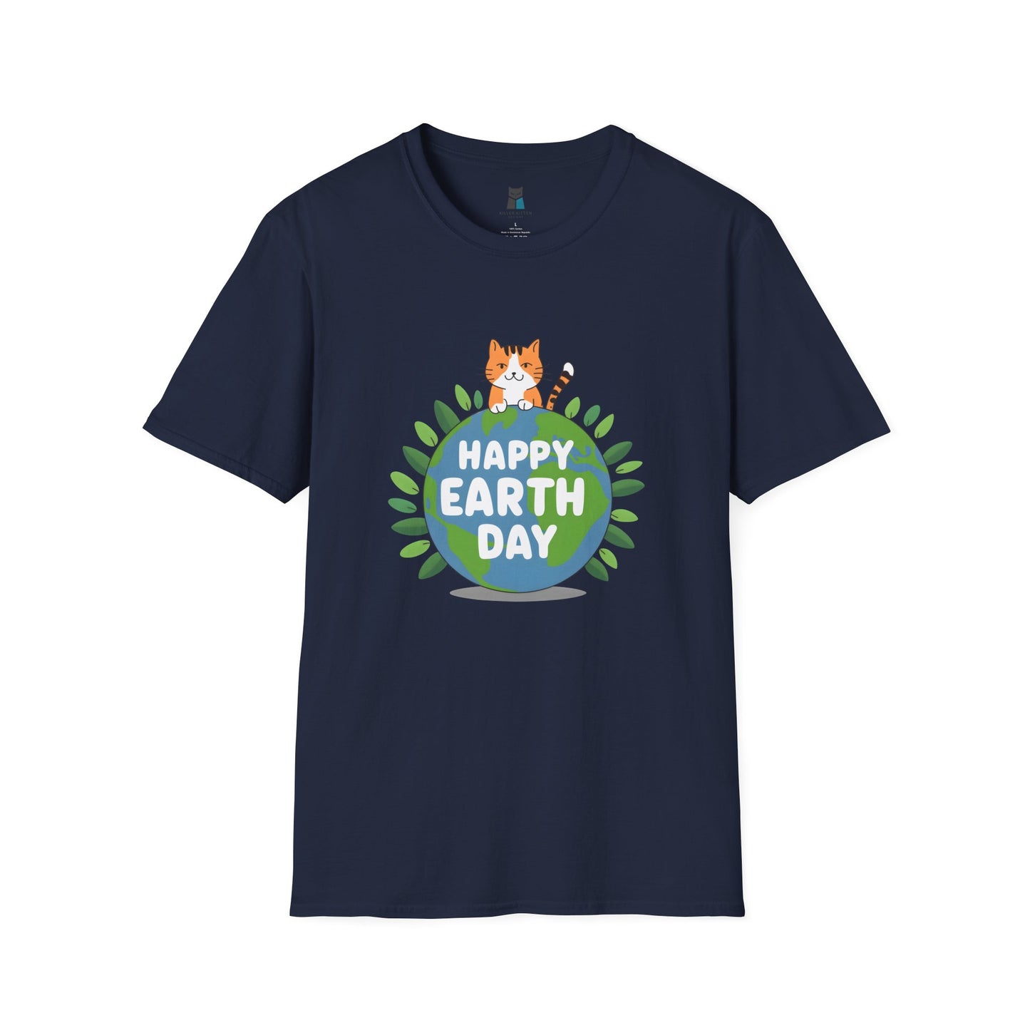 Happy Earth Day Cat T-Shirt