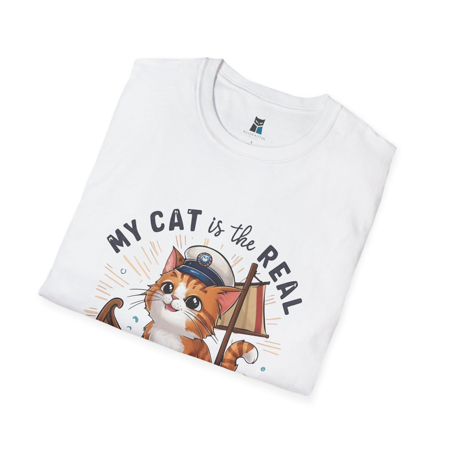 Captain Cat Boating T-Shirt