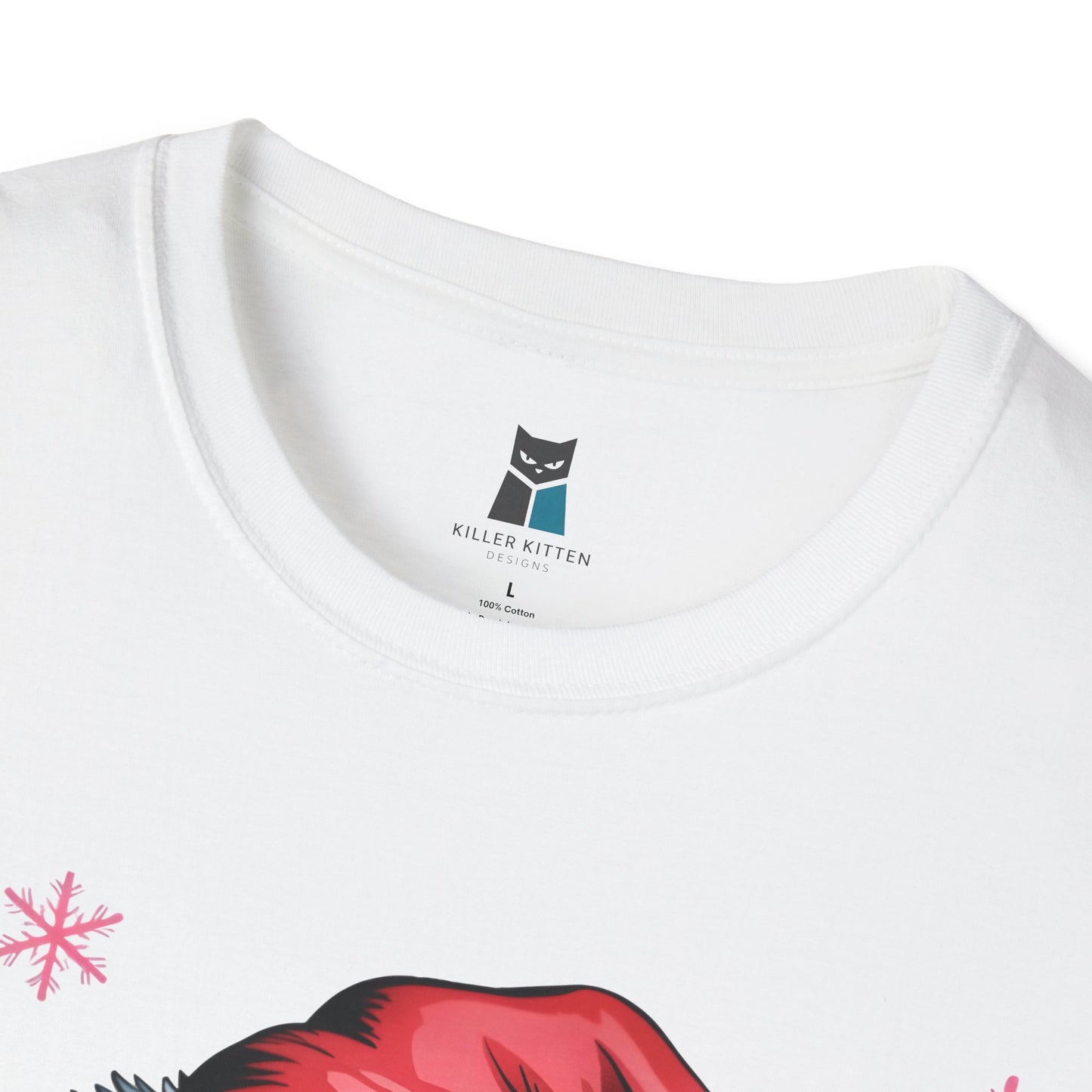 Fun Santa Cat T-Shirt for Holiday Cheer