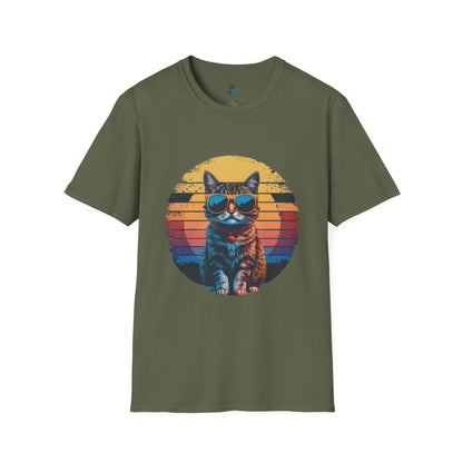 Retro Cool Cat T-Shirt