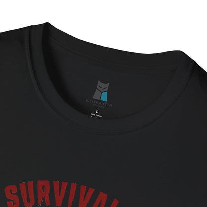 Zombie Apocalypse Survival Cat T-Shirt