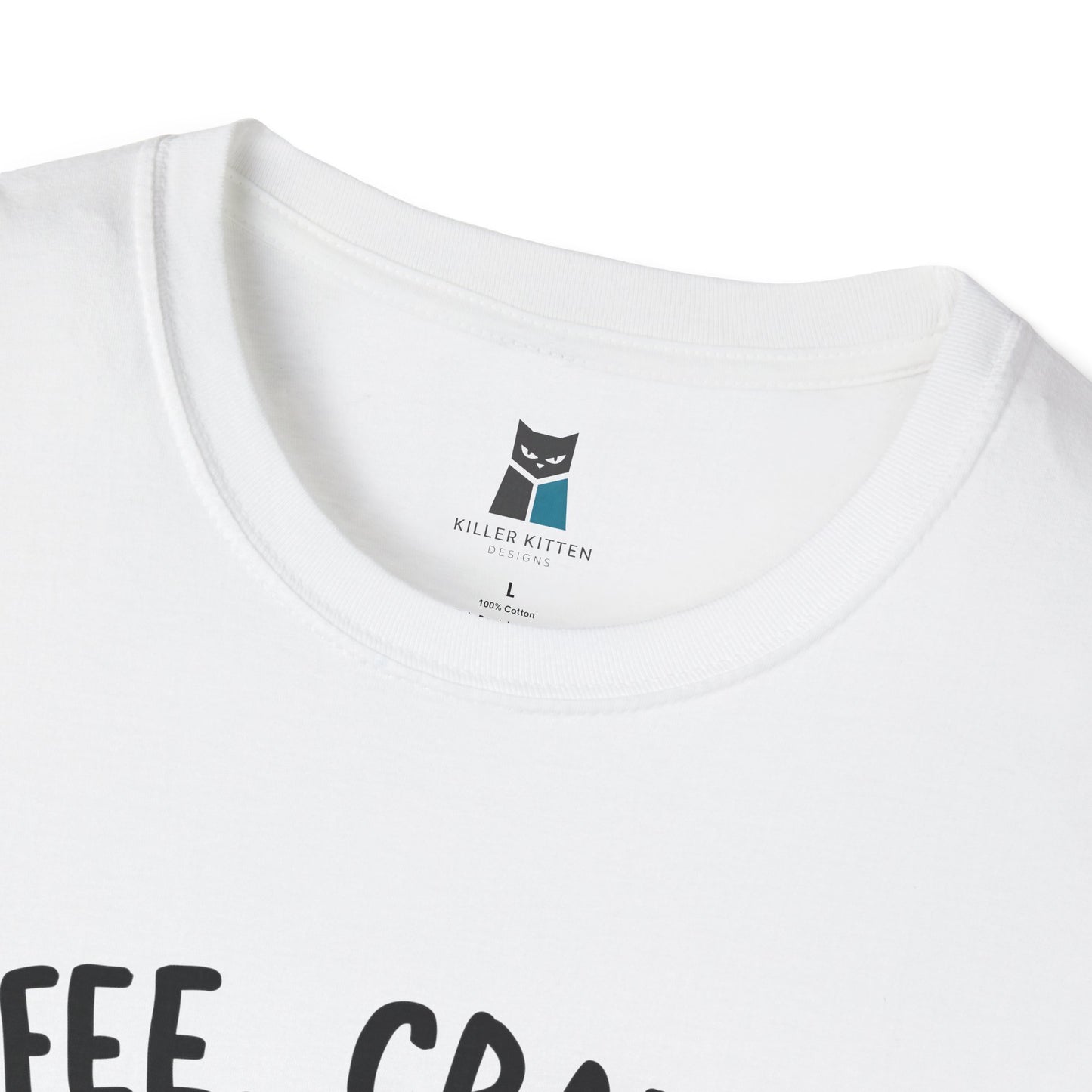 Coffee, Crayons, & Cattitude! Cat-tastic Kindergarten Teacher T-shirt