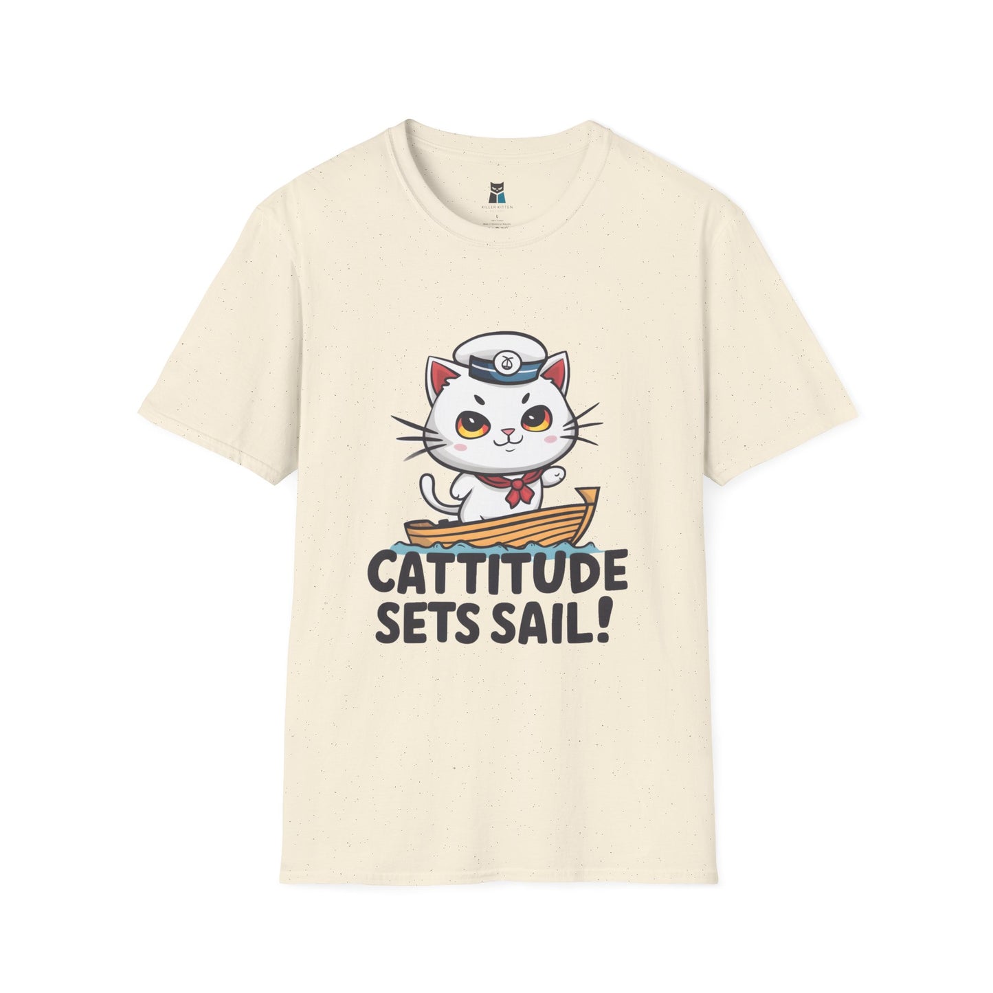 Cattitude Sets Sail T-Shirt