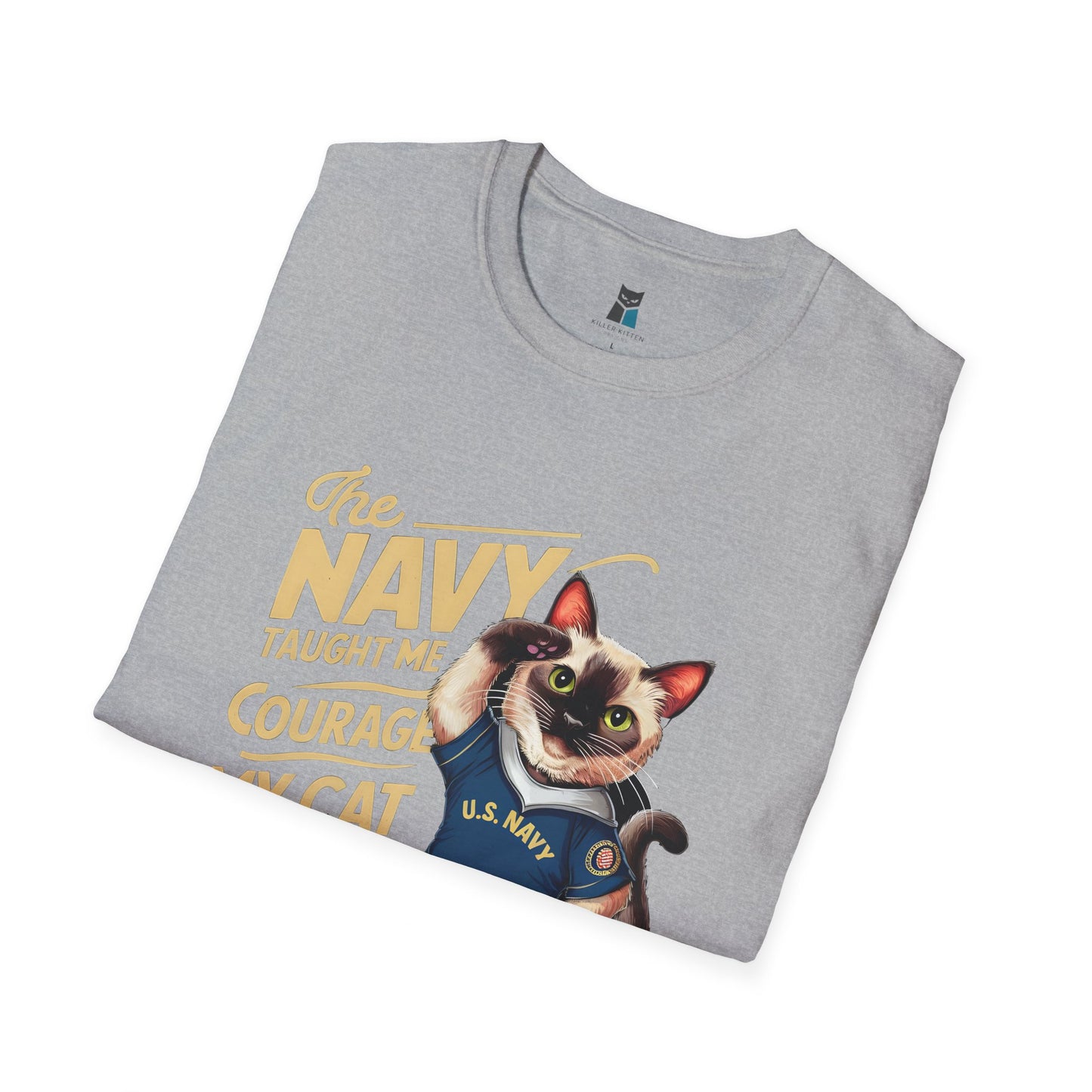 U.S. Navy Retired Cat Lover T-Shirt