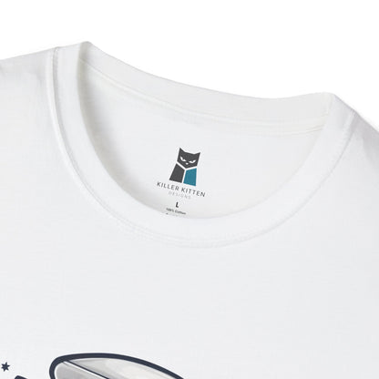 Retired Active Cuddler Navy Cat T-Shirt