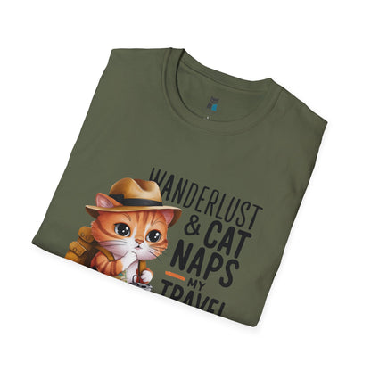 Wanderlust & Cat Naps T-Shirt