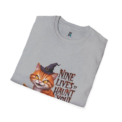 Spooky Cat Halloween T-Shirt