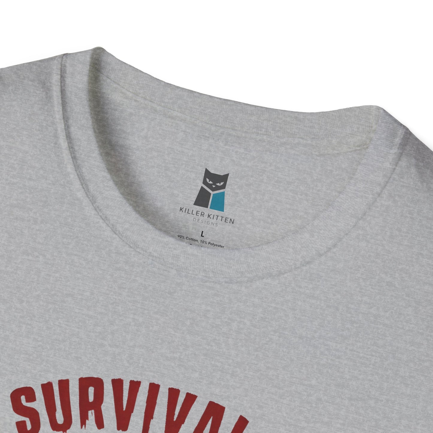 Zombie Apocalypse Survival Cat T-Shirt