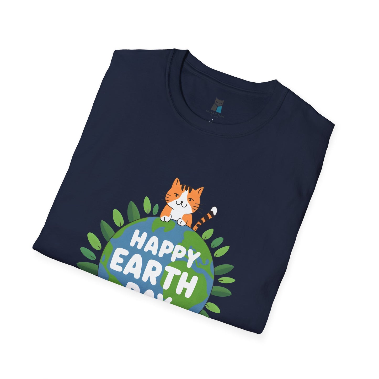 Happy Earth Day Cat T-Shirt