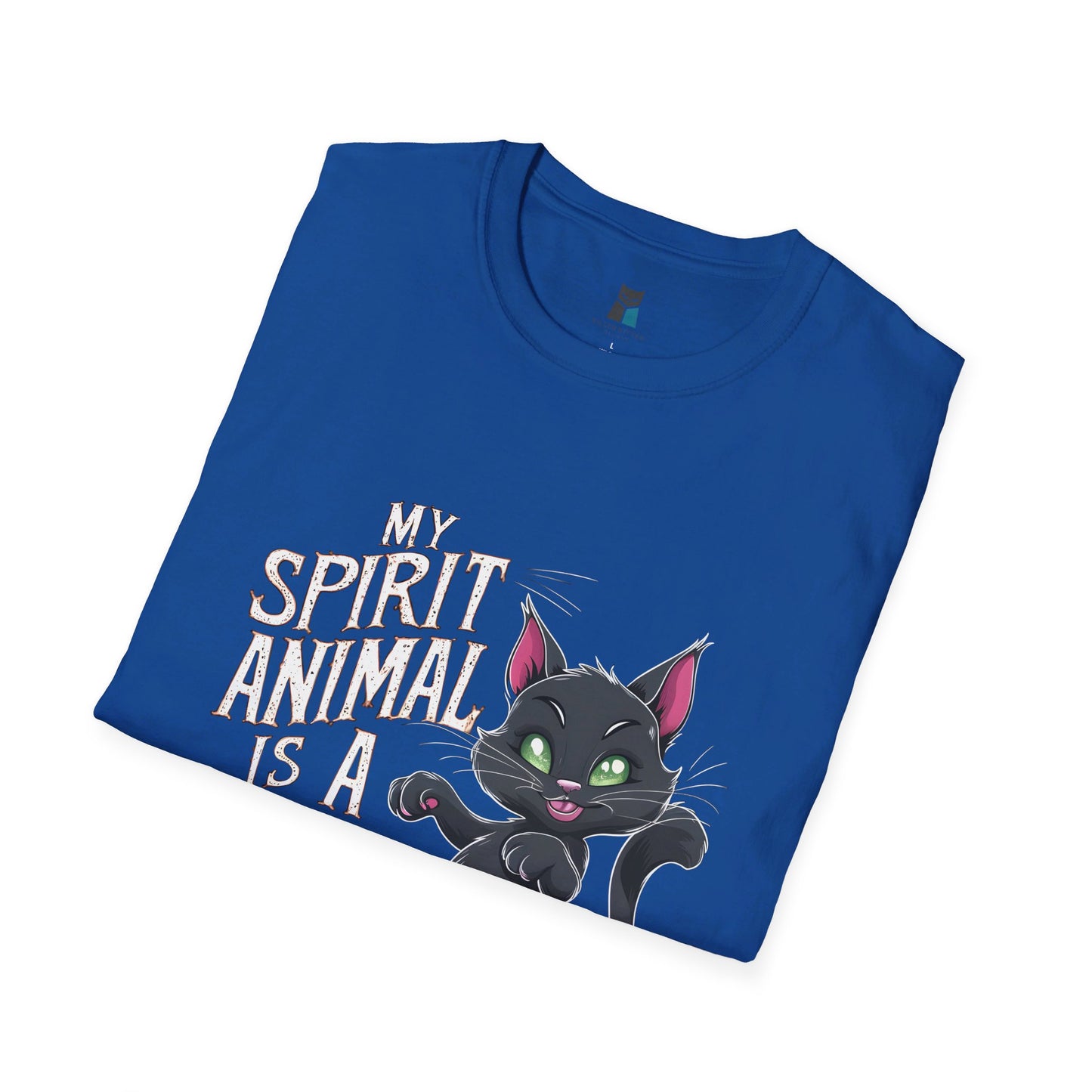 Sassy Black Cat Spirit Animal Halloween T-Shirt