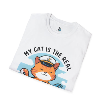 Captain Cat Boating T-Shirt