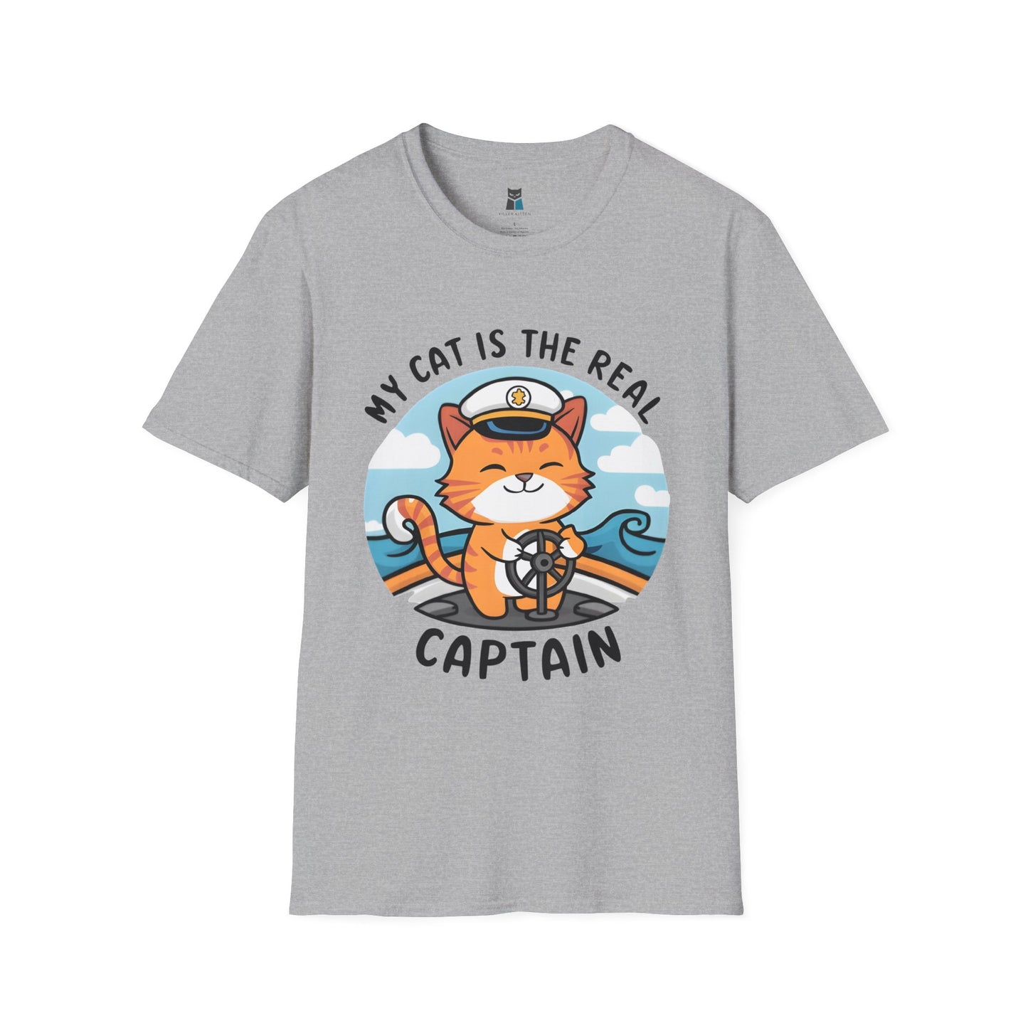 Captain Cat Boating T-Shirt