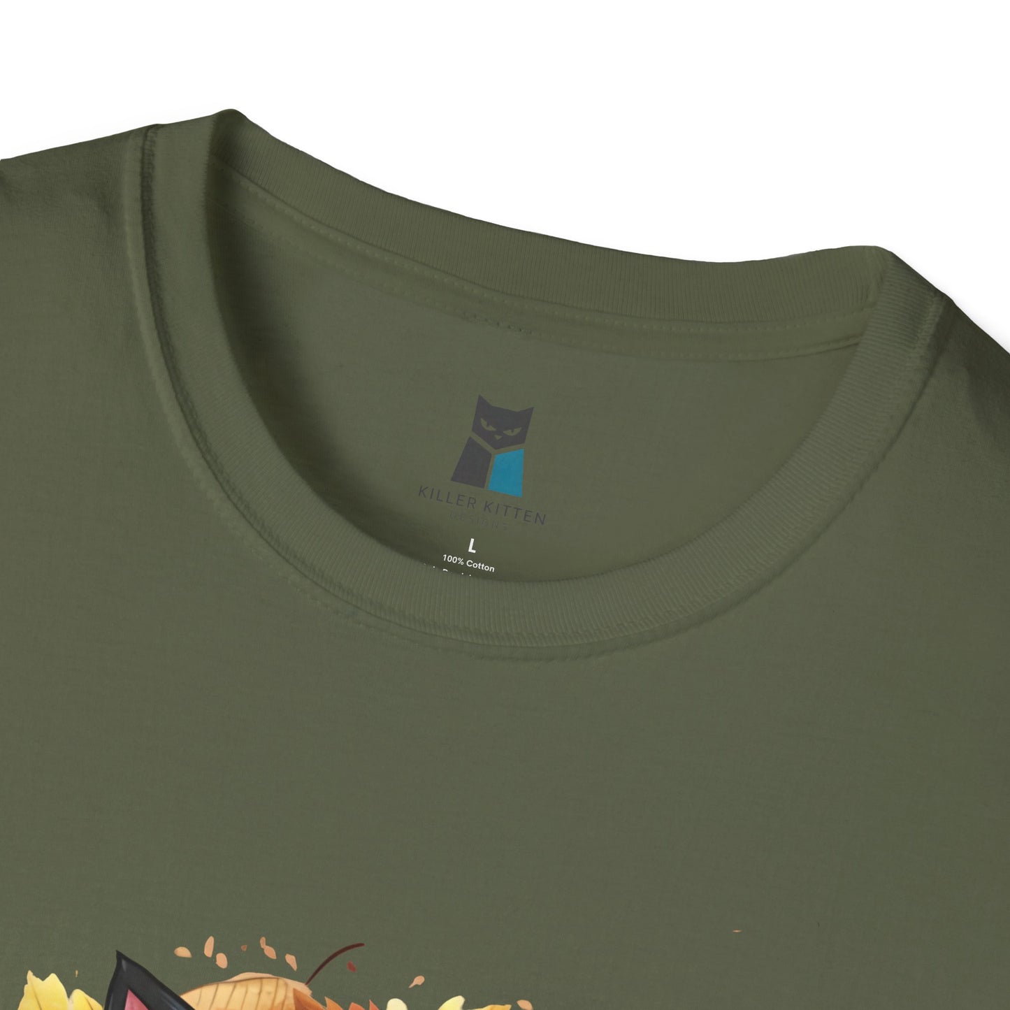 Cozy Fall Cat T-Shirt