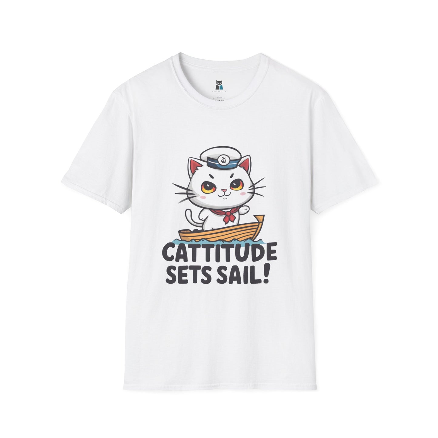 Cattitude Sets Sail T-Shirt