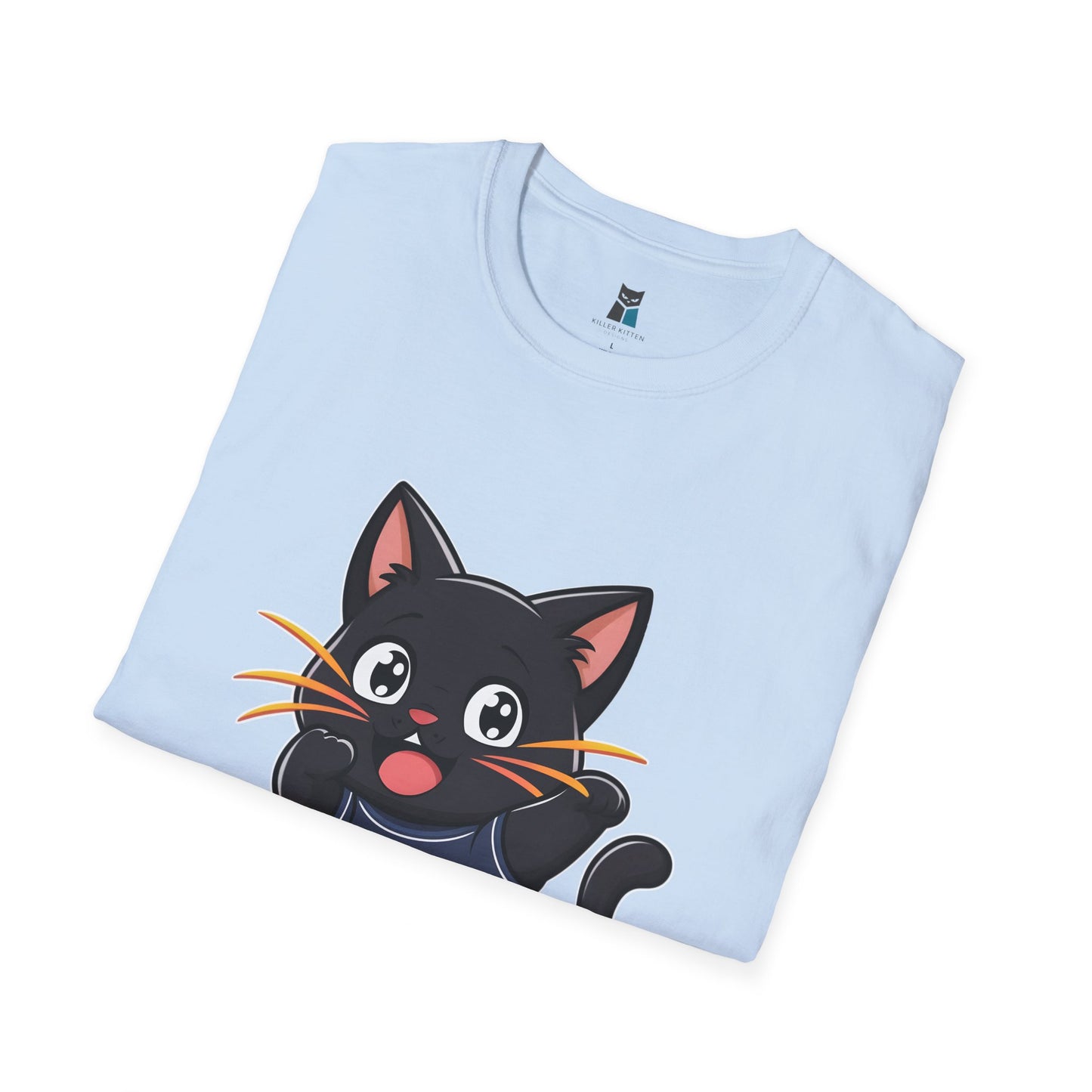 Kawaii Ramen Cat Anime T-Shirt