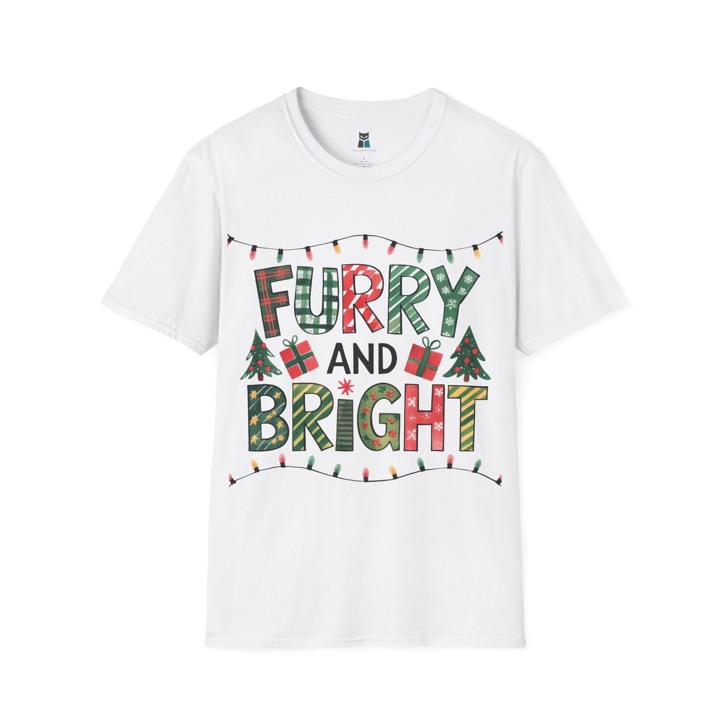 Furry and Bright Christmas T-Shirt