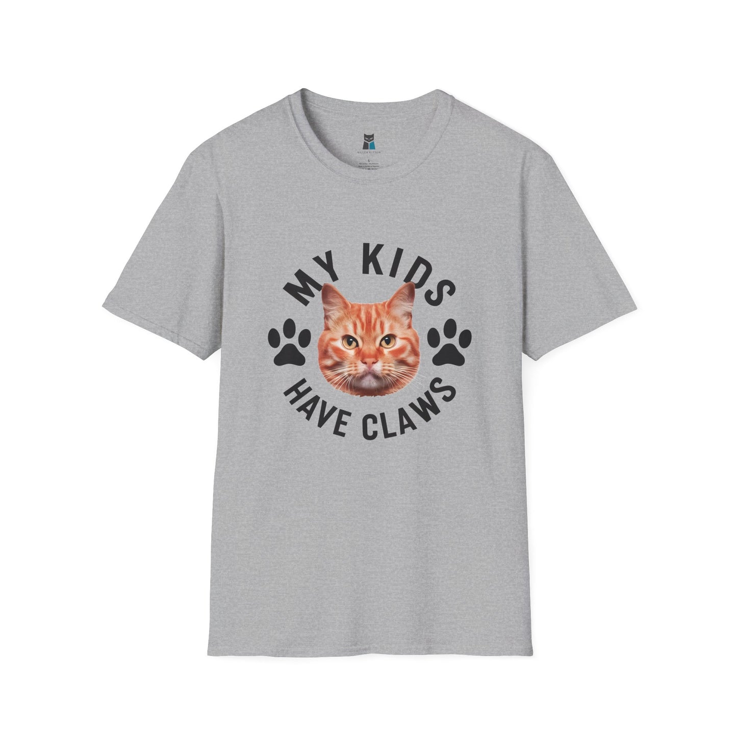 My Kids Have Claws Purrfect Cat Mom T-Shirt