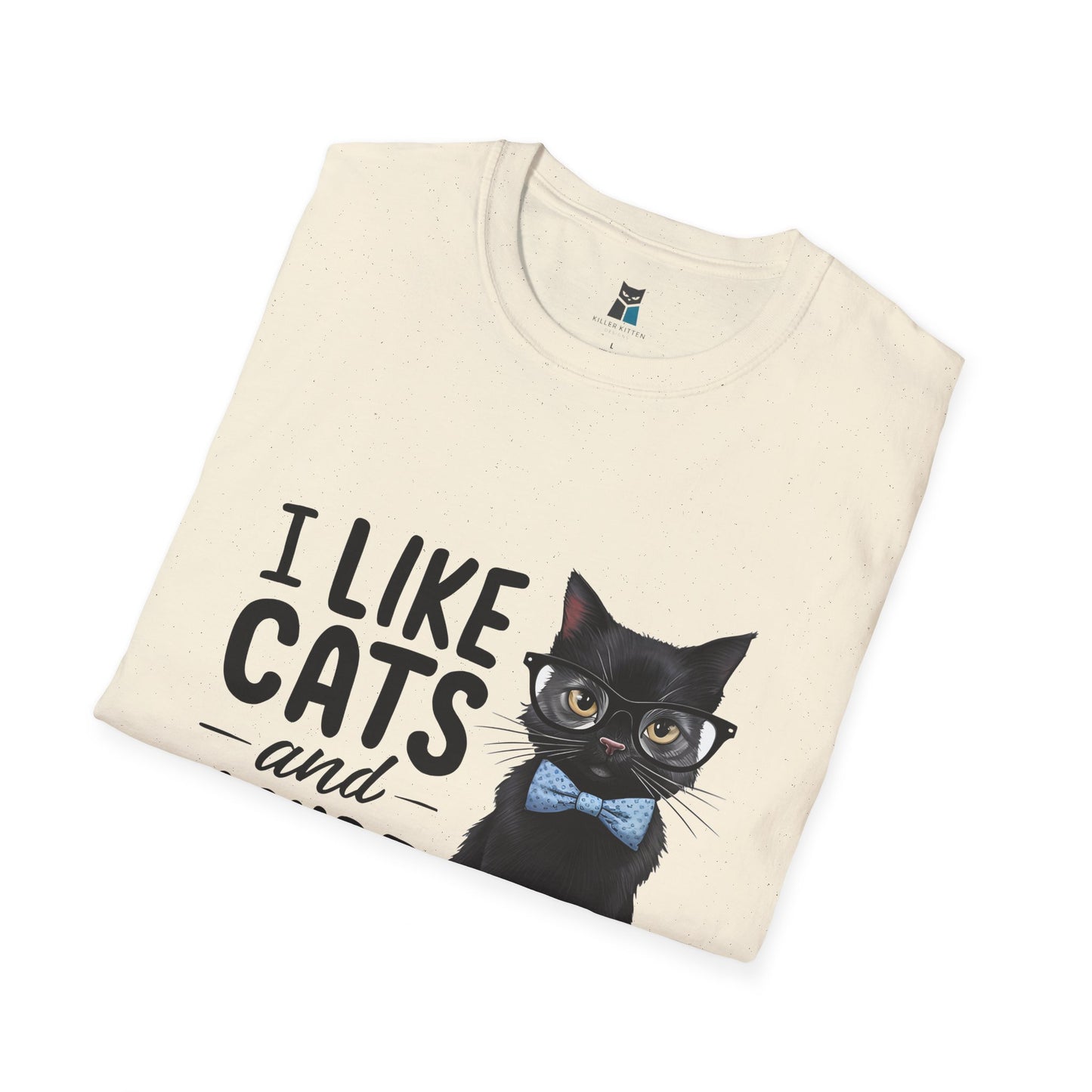 I Like Cats and Maybe 3 People T-Shirt