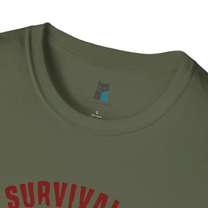 Zombie Apocalypse Survival Cat T-Shirt