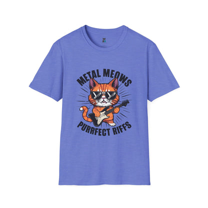 Metal Meows Purrfect Riffs T-Shirt