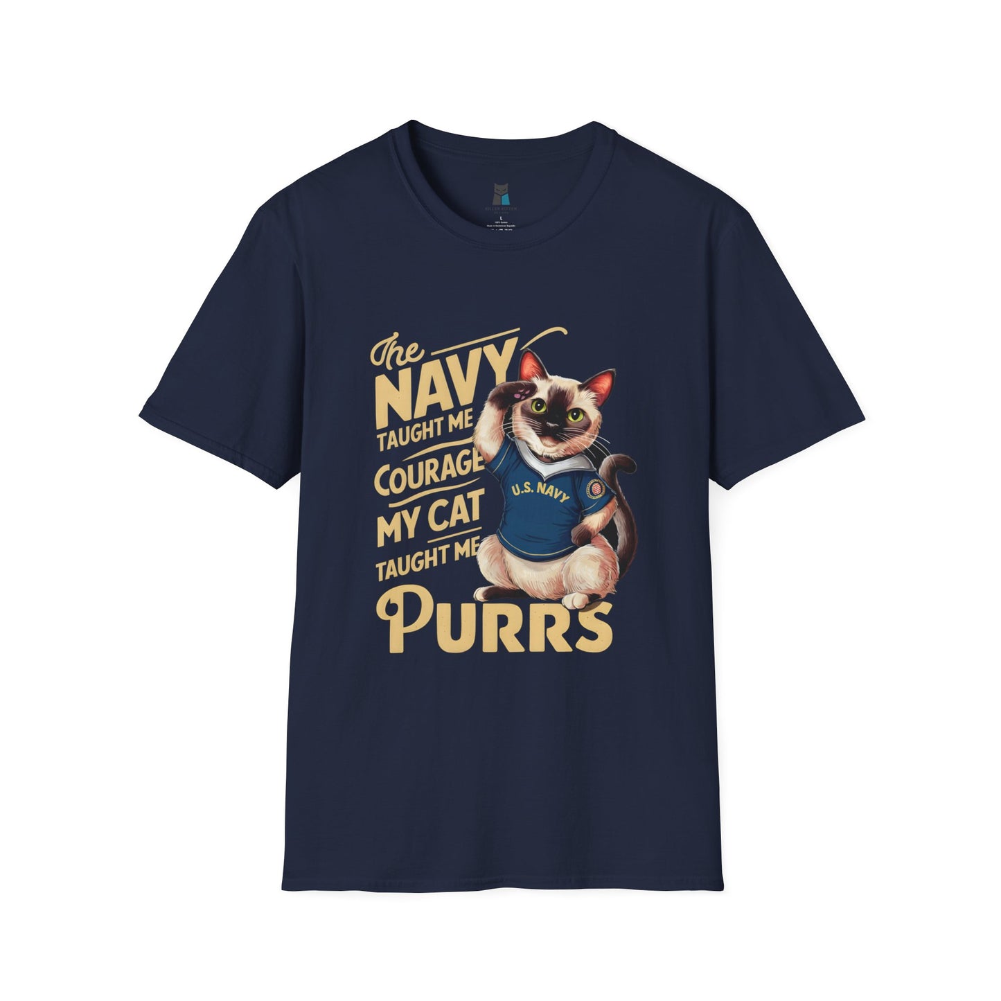 U.S. Navy Retired Cat Lover T-Shirt