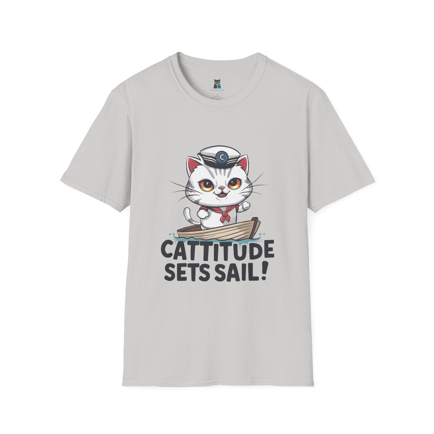 Cattitude Sets Sail T-Shirt