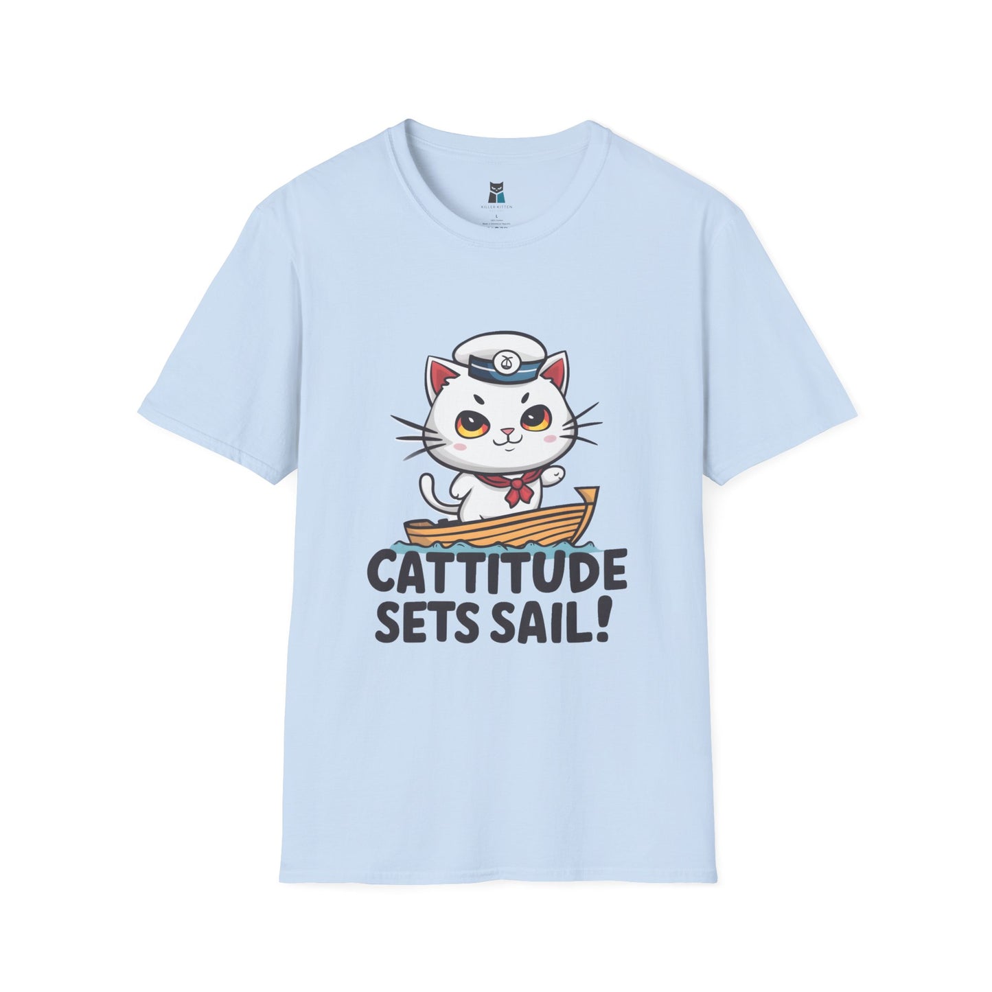 Cattitude Sets Sail T-Shirt