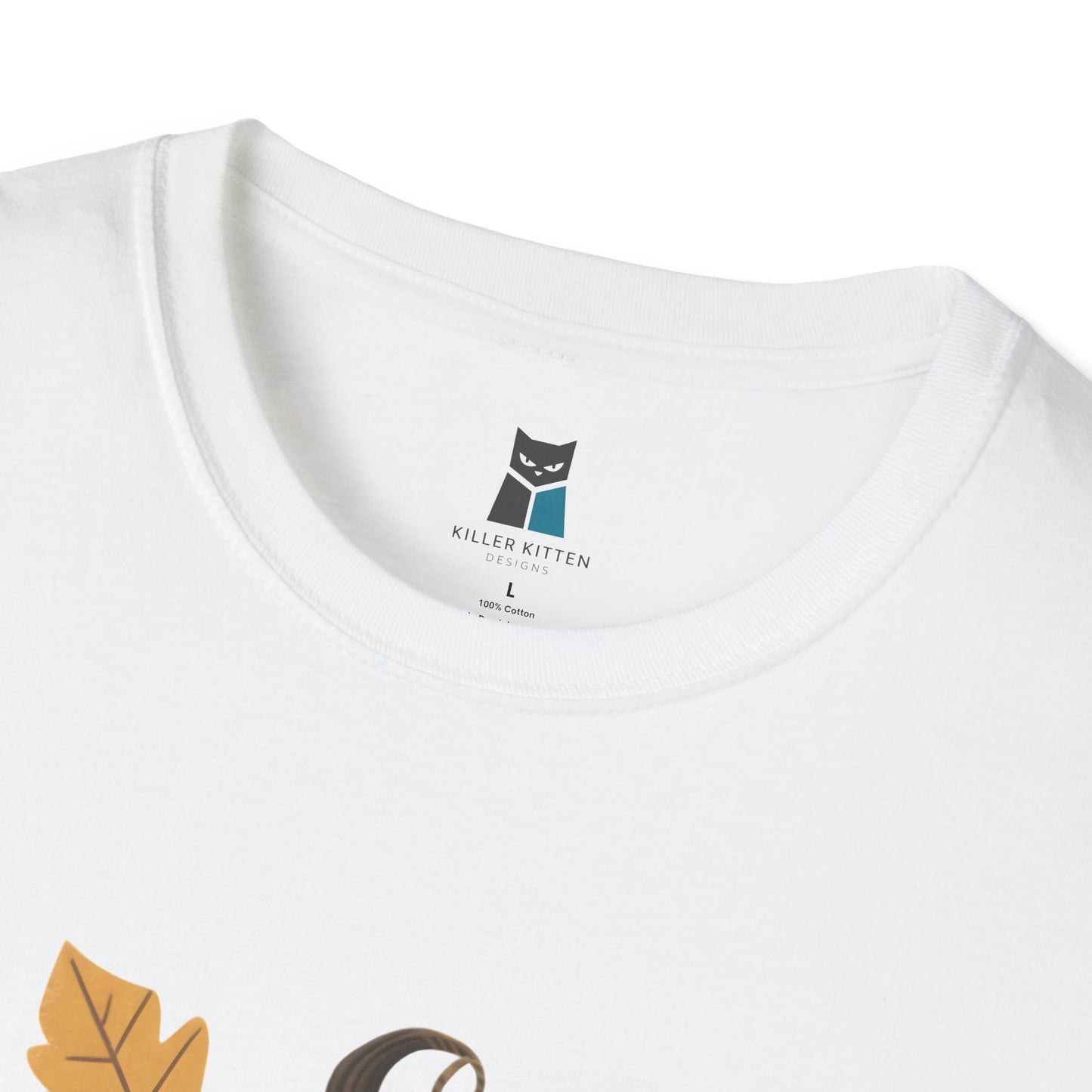 Pumpkin Spice & Purrfect Weather Cozy Fall Vibes Cat T-Shirt