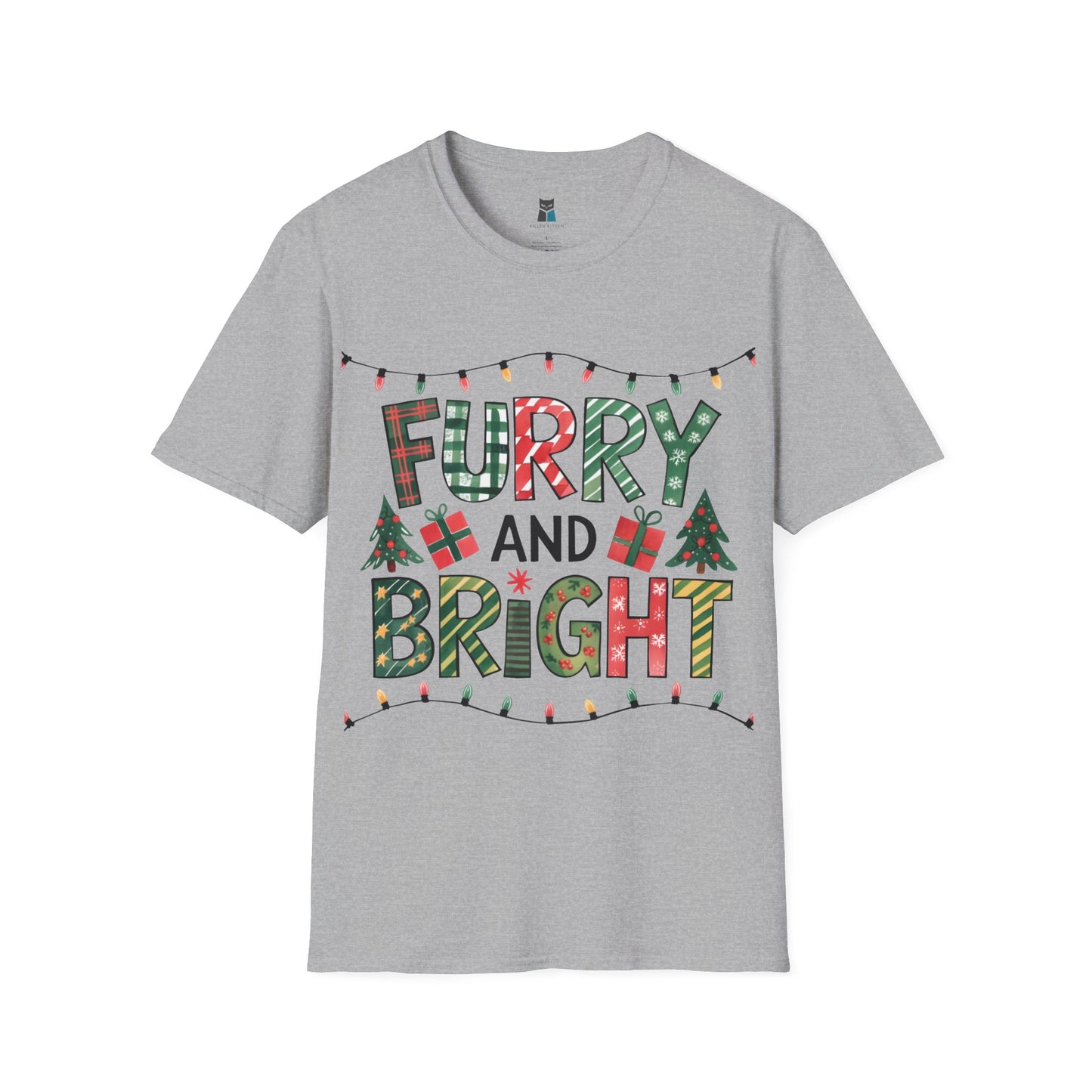 Furry and Bright Christmas T-Shirt