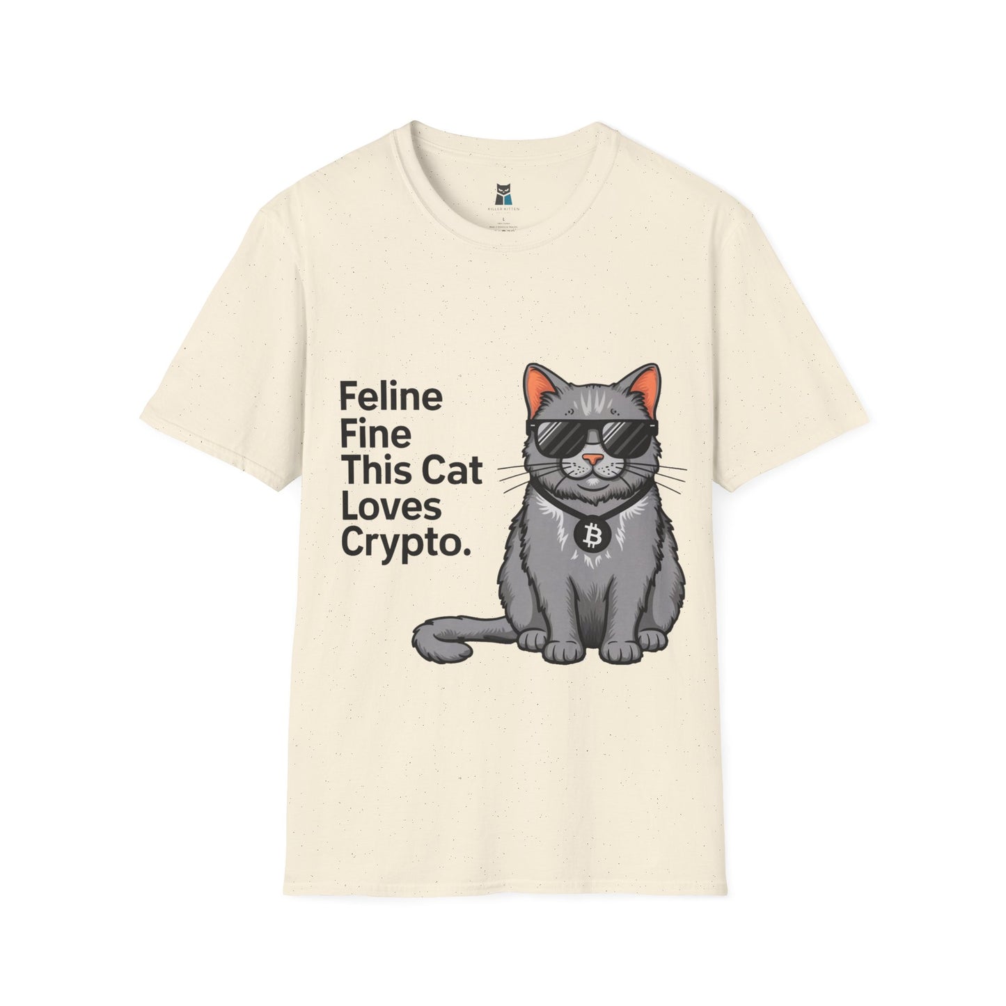 Feline Fine Crypto Cat T-Shirt