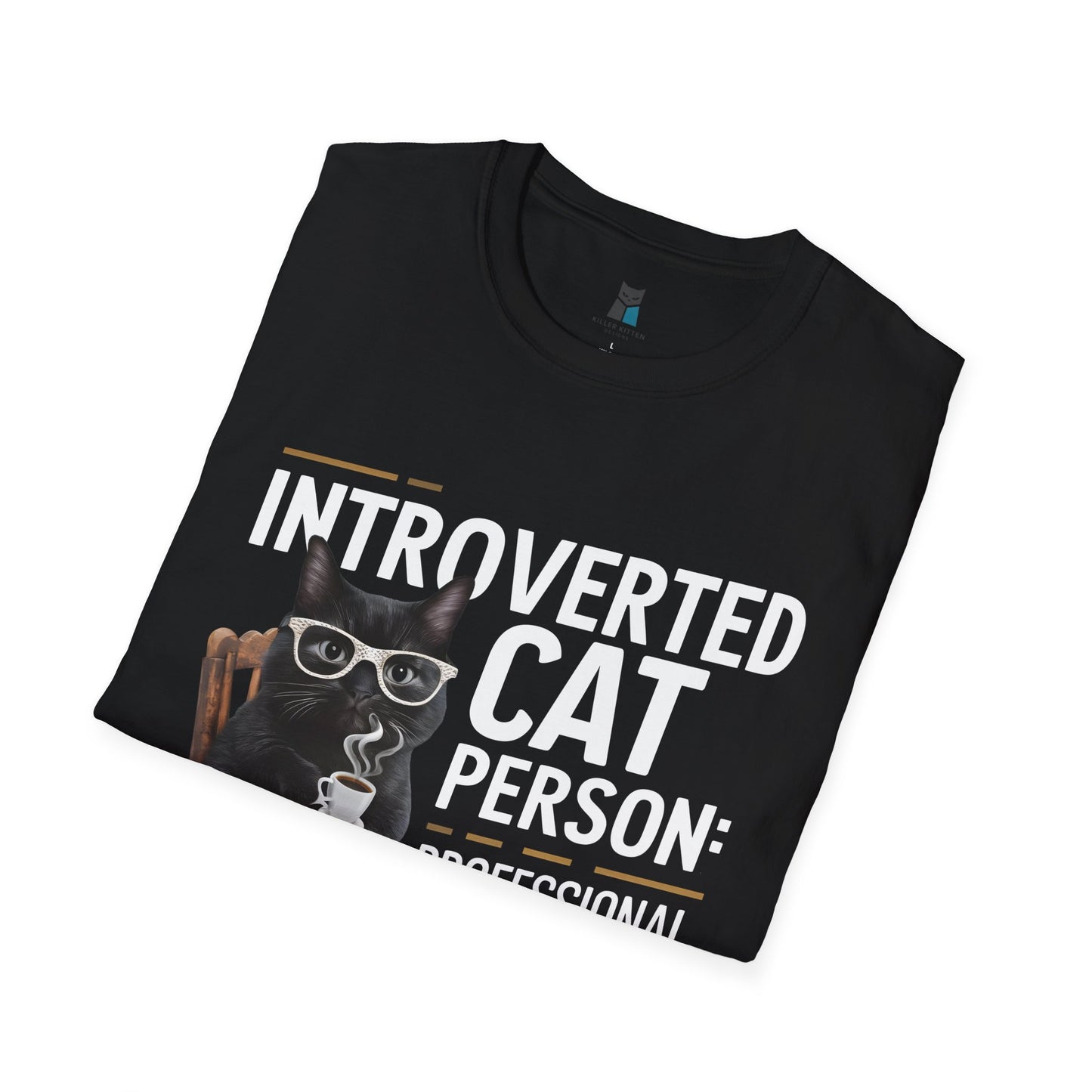 Introverted Cat Person T-Shirt