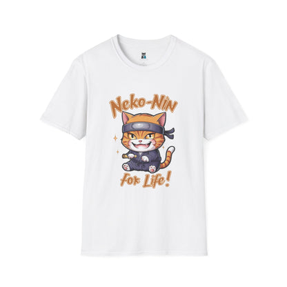 Neko-Nin For Life! Anime Cat Lover T-Shirt