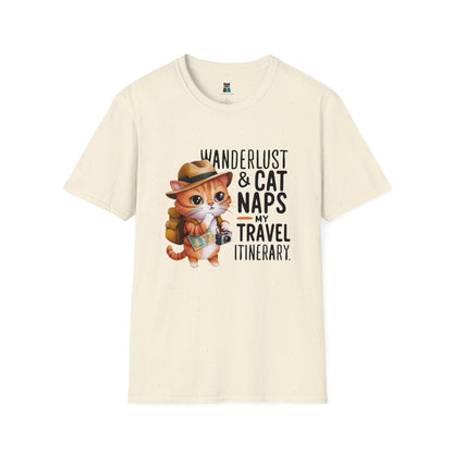 Wanderlust & Cat Naps T-Shirt